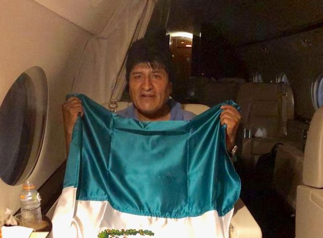 Evo Morales accetta l’asilo politico in Messico